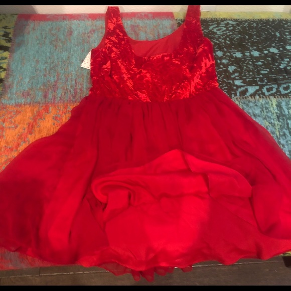 FreePeople dress velvet sheer - Picture 2 of 8